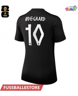 Günstige Norwegen Martin Odegaard #10 Auswärtstrikot Damen WM 2026 Kurzarm